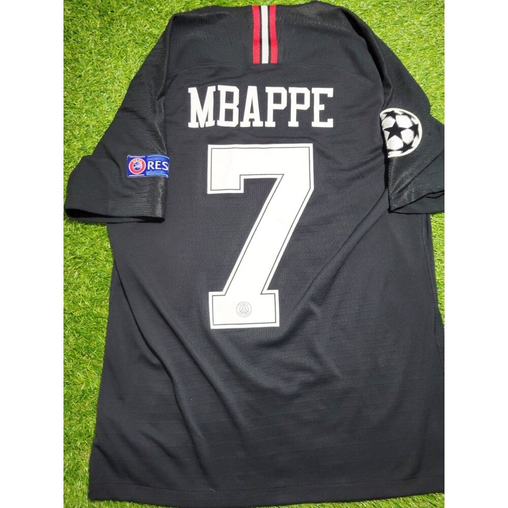 Mbappe Psg Paris Saint Germain Jordan PLAYER ISSUE 2018 2019 Soccer Jersey M